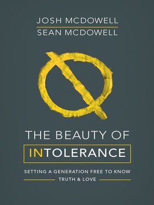 cover image of The Beauty of Intolerance
